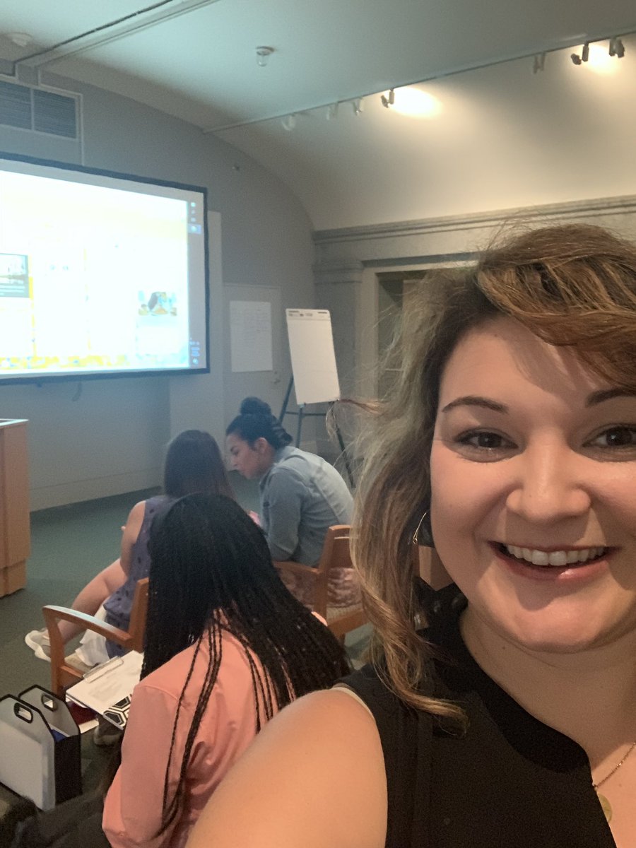 rcgreene7's tweet photo. Final Lesson Concept Presentations from the fab teachers of the Smithsonian American Art Museum Summer Institute #SAAMteach #atSAAM #whyiteach #whyIteachLBC #whyIteachacpsd https://t.co/HJItsGznhg