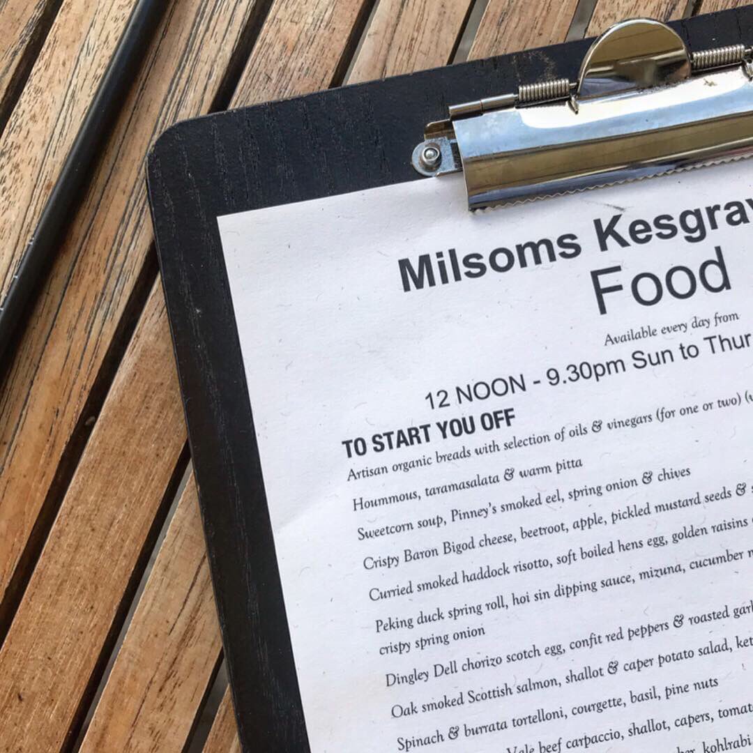 A lovely way to end the week - sitting on the terrace, overlooking grounds of <a href="/kesgravehall/">milsoms kesgravehall</a>. A glass of crisp New Zealand Sauvignon Blanc in hand and a plate of truly scrumptious Dingley Dell Pork cooked by <a href="/Aaronskerritt1/">Aaron Skerritt</a> - perfection 👌 #Suffolk #Food #Ipswich #Milsoms