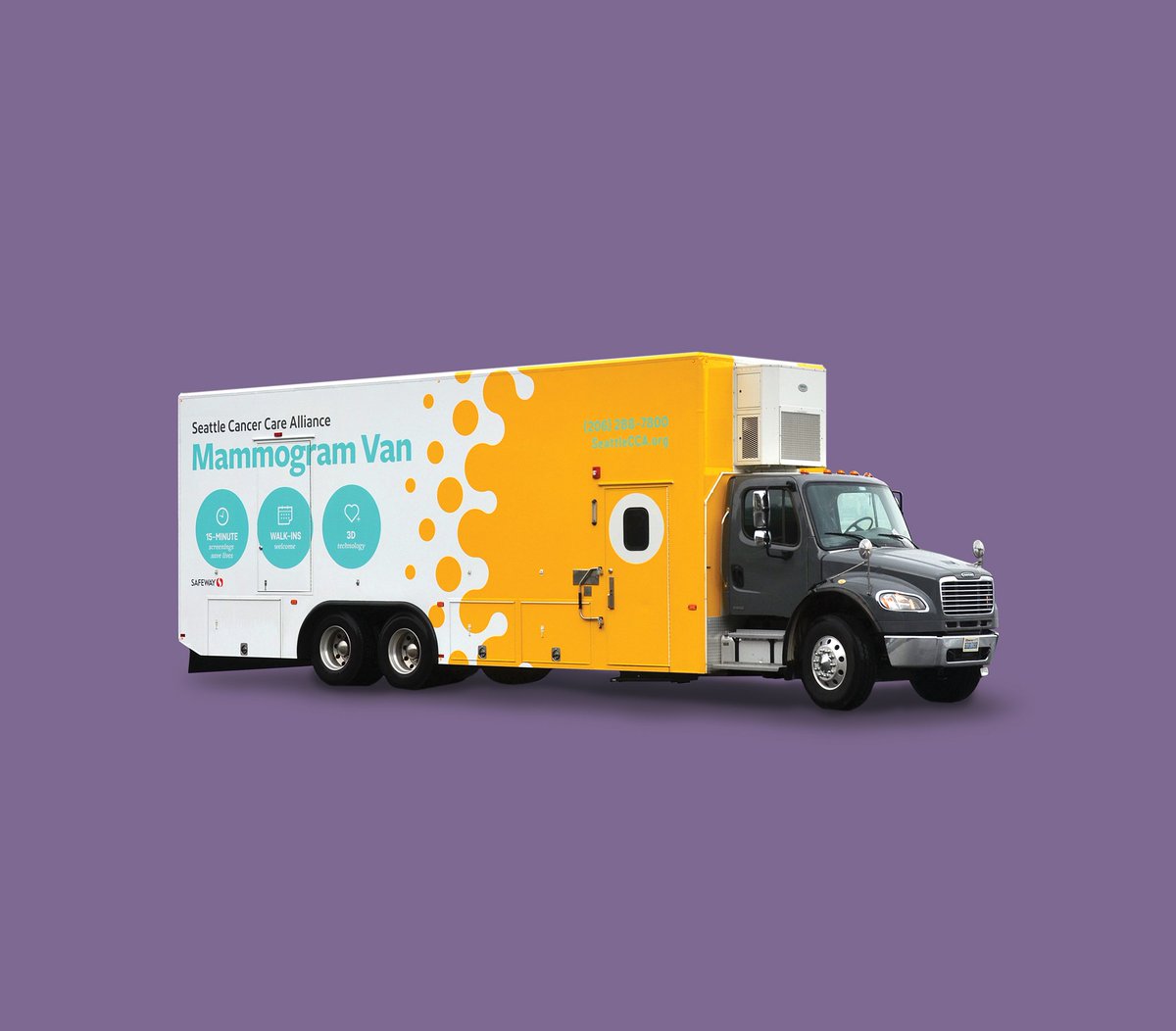 SCCAMammogramVN's tweet photo. Our mammogram van team will be at Issaquah @Safeway on Gilman tomorrow! Call us to schedule your annual screening at (206) 606-7800. #breastcancer https://t.co/Gyo2uRqUAM