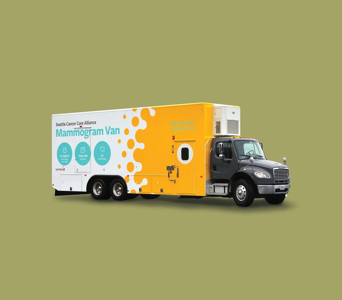 SCCAMammogramVN's tweet photo. Our mammogram van team will be at Aurora Marketplace @Safeway in Edmonds tomorrow! Call us to schedule your annual screening at (206) 606-7800. #breastcancer https://t.co/qv6oitgIug