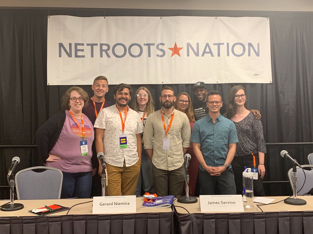 HRC at Netroots Nation in Philadelphia.