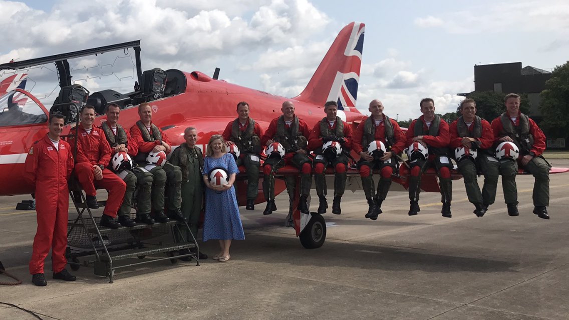 Thank you so much to <a href="/RAFHonington/">RAF Honington</a> <a href="/RAFConingsby/">RAF Coningsby</a> and RAF Scampton for hosting <a href="/ChiefofAirStaff/">ACM Harv Smyth</a> and me over the last two days. Fantastic to have the chance to spend time with 29 Squadron, <a href="/RAF_Regiment/">RAF Regiment</a> <a href="/RAFBBMF/">RAF BBMF</a> <a href="/rafredarrows/">Red Arrows</a> and many others for one final time.
