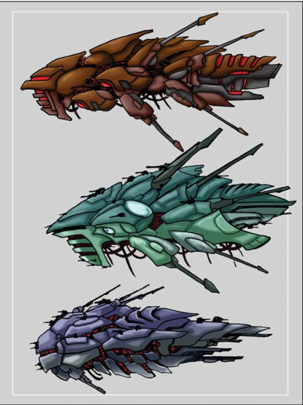 SolForce's tweet photo. #morelore - The #Zuul are a terrifying menace, a devouring horde empowered by the #suulka. However, they have some pretty sweet ships! #sots #thepitininity https://t.co/i6Dve07RwX