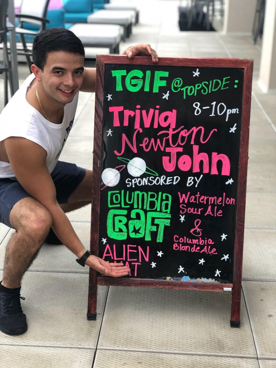 Columbia_Craft's tweet photo. Tap Takeover tonight for trivia at TopSide Pool Club in Greenville. #Cheers #DrinkSC #CCBC https://t.co/RWImD9xlxF