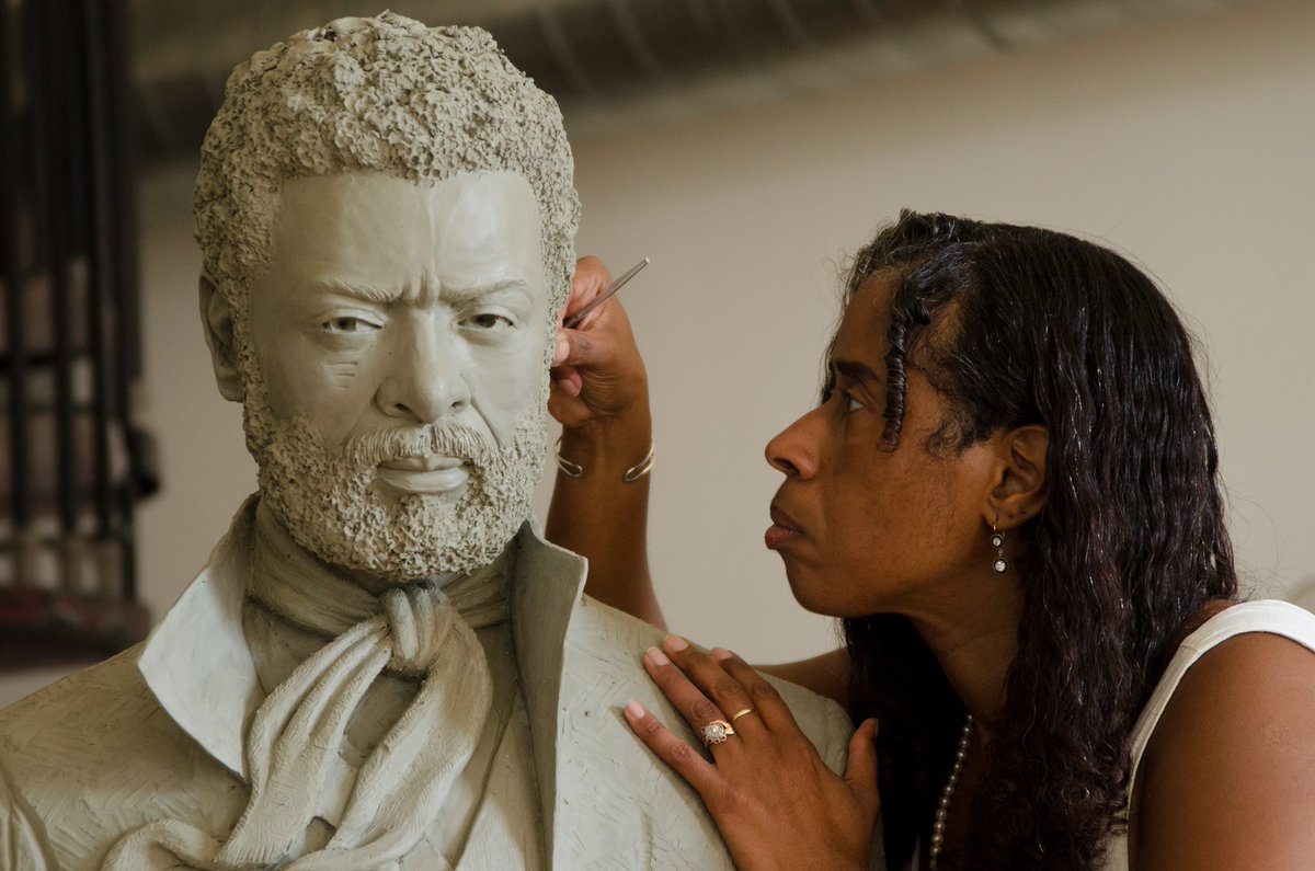 TheRaingarden's tweet photo. IF WE CHASE PERFECTION, we can catch excellence. <3 #enslavedafricansraingarden #earg #vinniebagwell #sculptor #sculpture #art #artist #sculptureart #sculptureartist #fineart #selftaughtartist #selftaught #african #africa #blackart #panafrican #yonkers #yonkerswaterfront https://t.co/FjpJbmSkU5