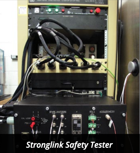 Casillic's tweet image. Stronglink tester upgraded 
In December 2017, the QU3663 Stronglink Safety Tester Phase II Upgrade was qualified for use in surveillance testing at the Weapons Evaluation Test Laboratory.
#Nukes #Stronglink #Safety