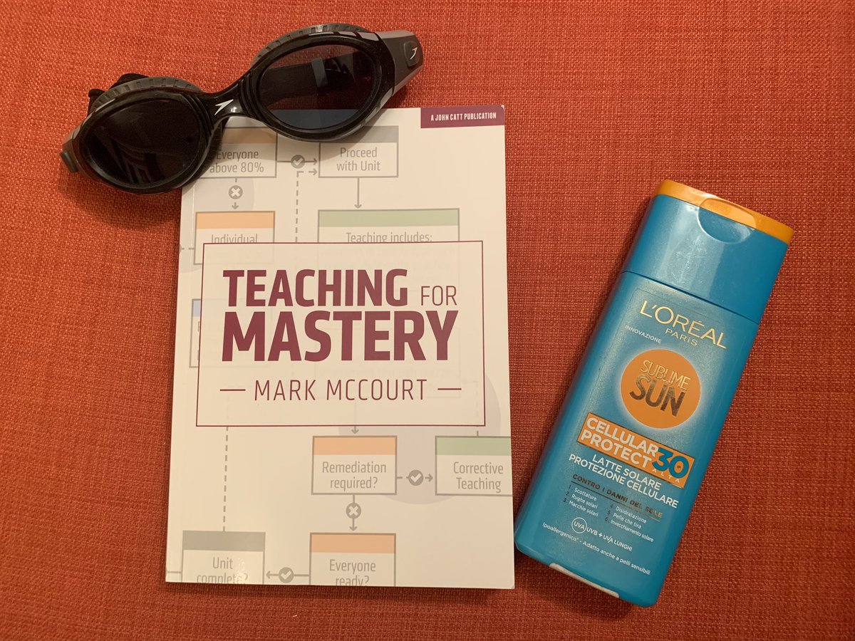 Received my copy of #teachingformastery today. 
Preparing my summer starter pack: Italy I’m coming!! #NQT #mathsmastery #teachersummer @JohnCattEd @EmathsUK