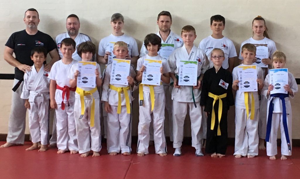 IJJA_UK's tweet photo. Awesome evening of gradings last week at the Kendal club. Well done everyone who took part and were successfull. https://t.co/CBjRDLZykw