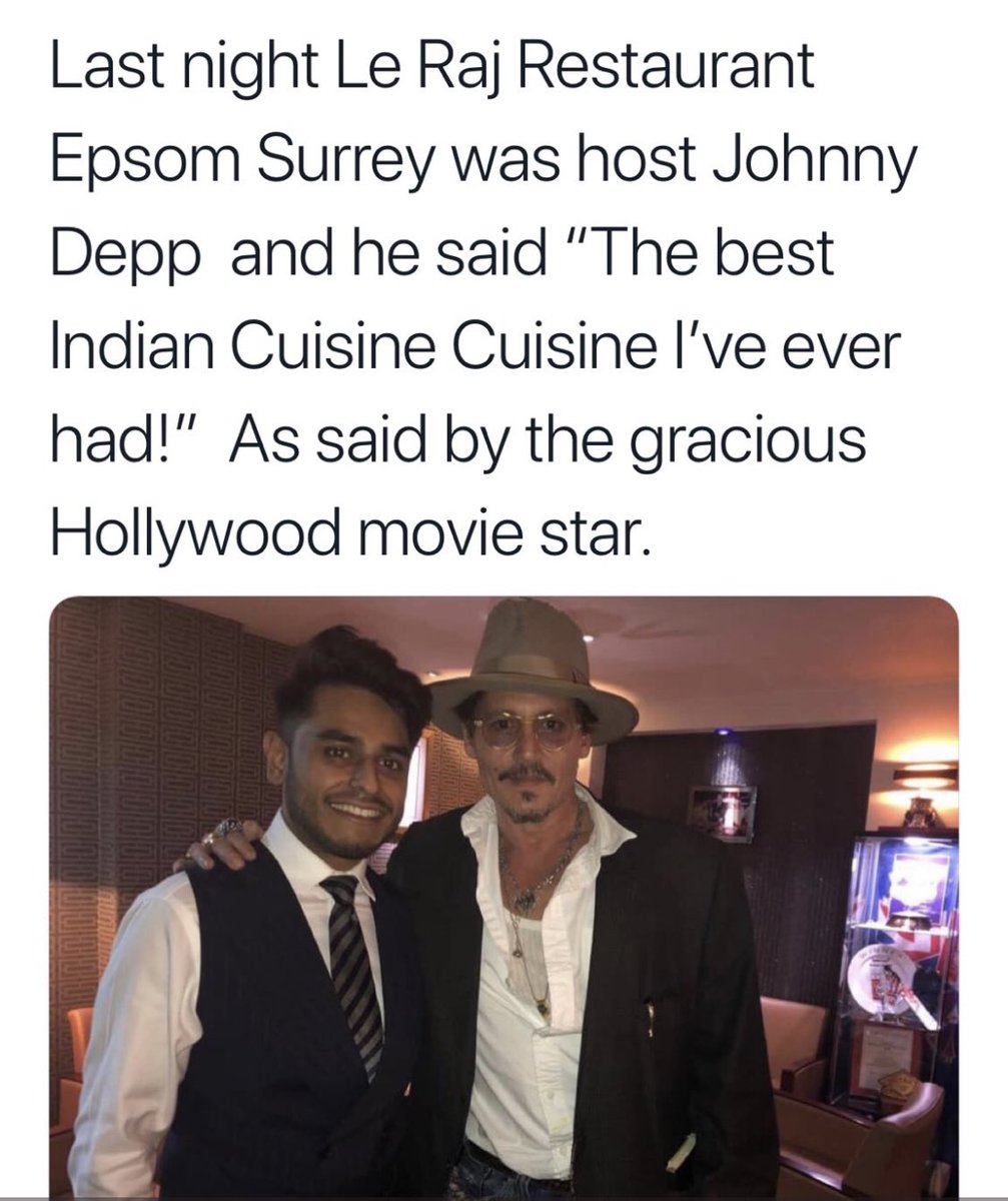 TanyaW06091963's tweet photo. Wow, just wow! I haven’t been getting on Twitter to much but I’m back and it sure is nice to pop on and see our Johnny doing his thing! He is absolutely stunning and happy. I can see the happiness! Damn, he deserves everything good..everything! #JohhnyDepp https://t.co/hZGPm3YVMF