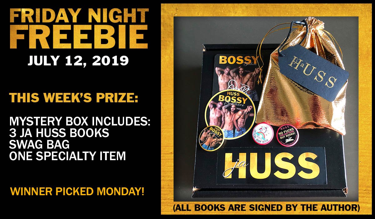 This week's FRIDAY NIGHT FREEBIE IS HERE! GO ENTER! Sponsored by <a href="/jahuss/">J. A. Huss</a>!  jahuss.com/friday-night-f…