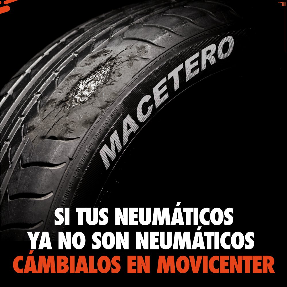 Si tus neumáticos tienen problemas vocacionales.
Es momento de conseguir otros!
Ven a Movicenter y renuévalos.
Haz click aquí: bit.ly/neumaticos-mov…