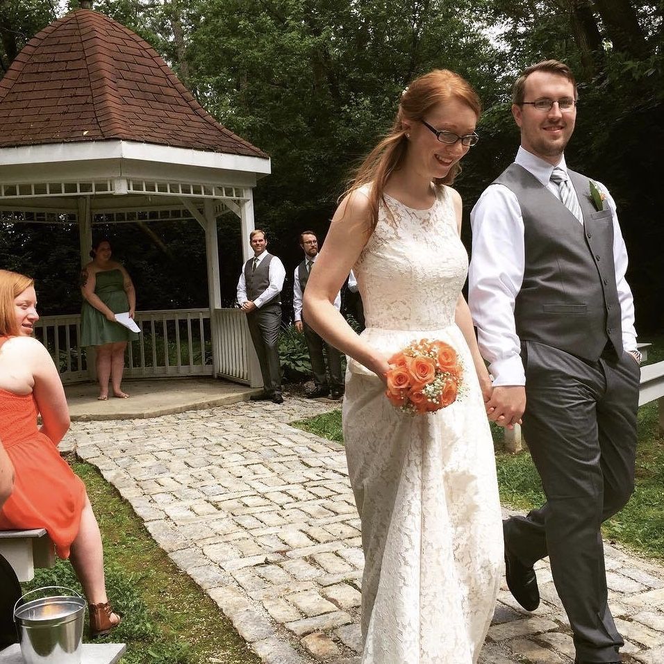 ZaftigBeer's tweet photo. Happy 4th anniversary to our brewer Chris and his better half Erika! 💍 🍺 #drinkzaftig #lovestuff https://t.co/bap2nIFJVn