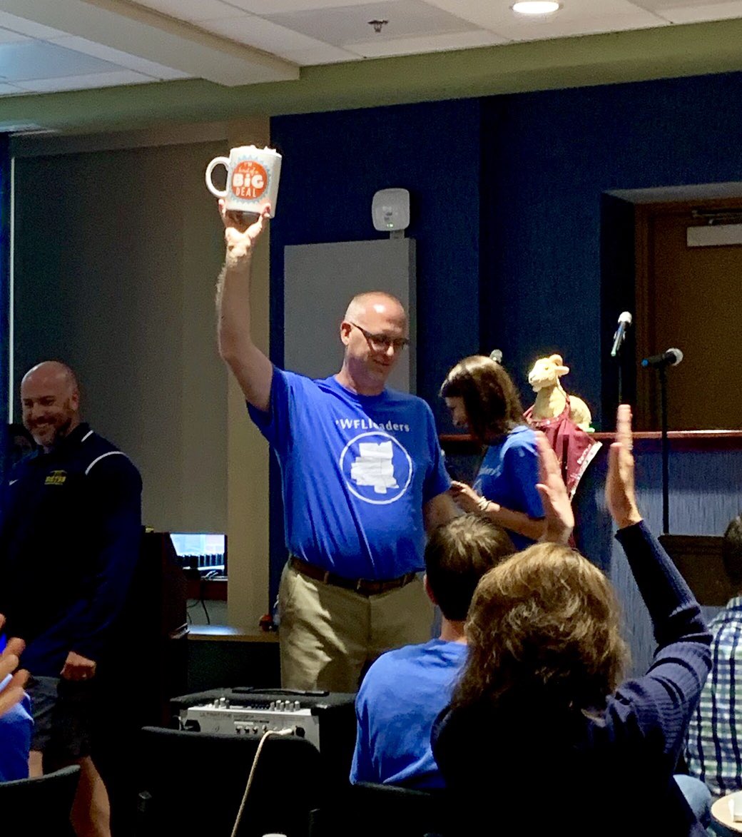Matt_l_cook's tweet photo. The #WFLLeaders School Spirit Cup comes back home to @NewarkCSD!  So proud of how engaged and enthusiastic this team is! #ChooseJoyNCSD https://t.co/EXyoVrrCYB
