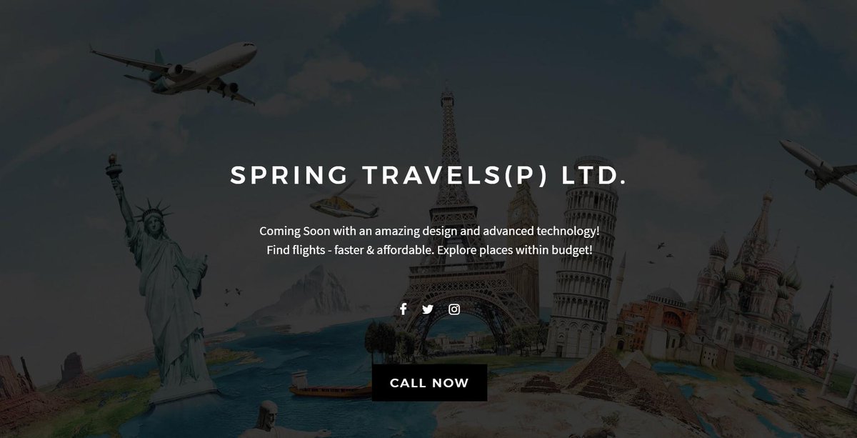 springtravels_'s tweet image. Our new website is almost ready with an amazing design and very advanced technology! #springtravels