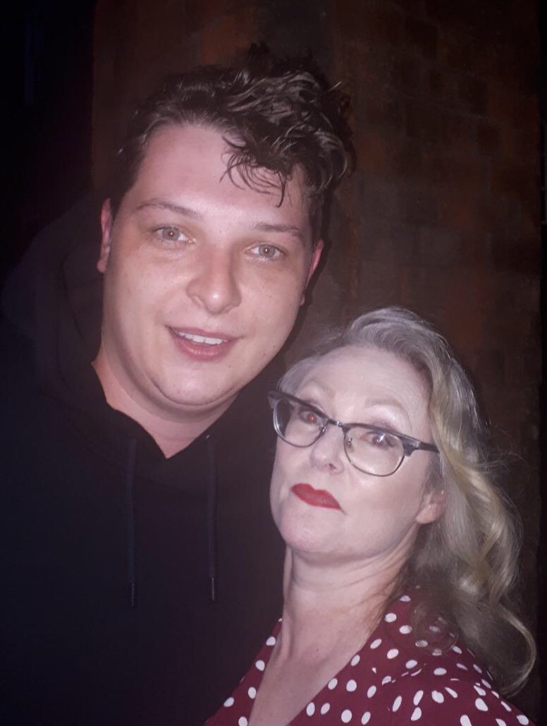 NicolaJThomas1's tweet photo. Post totally brilliant gig pic with the awesome John Newman #staybyme #tribute #goodforthesoul https://t.co/1RdtqBbUz7
