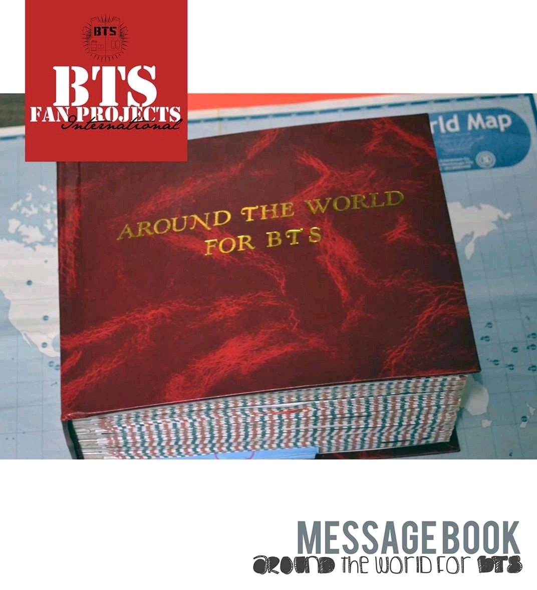 Bangtan4life's tweet photo. I guess 95% of our Fandom don't know about this ARMY project from which was started in Nov 2k13 for 7 months
This book traveled 4 continents and went to 11 Countries where armys had the chance to write down a letter personally to BTS💜💜
@BTS_twt https://t.co/Qr3fjSrf3n