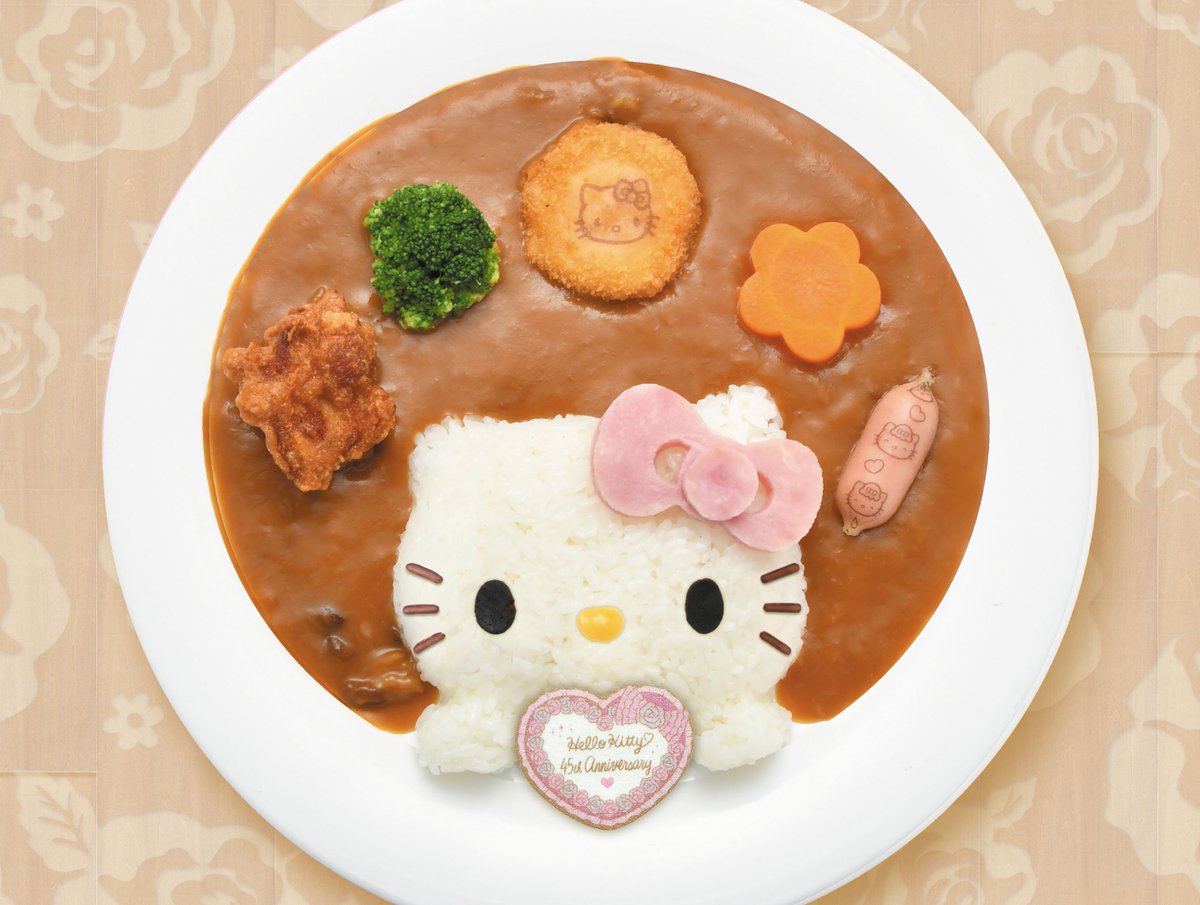 おすすめキャラクターメニュー》 甘口のカレーでお子さまや女性に