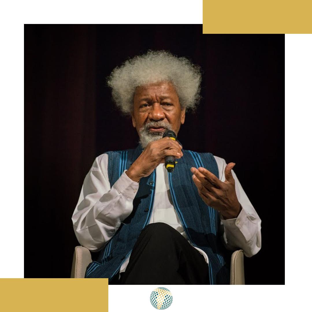 A happy birthday to the Nobel prize winner, Wole Soyinka. 