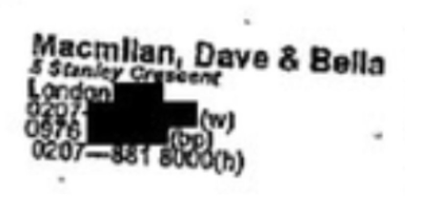 David MacMillan, husband to Bella Pollen and grandson of Harold MacMillan, was the subject of a light-hearted plot to usurp Ed Vaizey leaked by WikiLeaks which illustrates how strings are pulled behind the scenes in Britain.  https://www.theregister.co.uk/2015/04/18/sony_emails_lynton_vaizey/  https://www.dailymail.co.uk/tvshowbiz/article-5927681/EDEN-CONFIDENTIAL-Dianas-dress-maker-splits-ex-Prime-Ministers-grandson.html