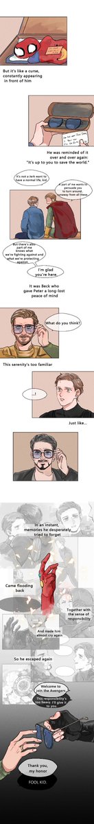 #SpiderManFarFromHome Peter Parker didn't want to grow up.(English ver. part1) 