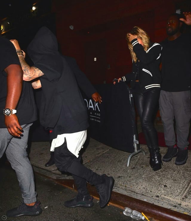 September 9, 2015: Hailey and Justin leaving a club in New York.