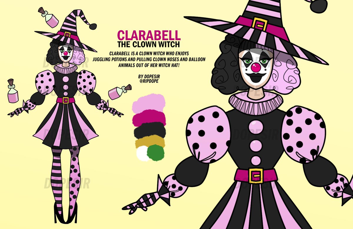 Dopesir On Twitter Clarabell The Clown Witch The Juggling Potions Would Be A Gear Accessory Https T Co 4wkp5cubf1 Robloxrthrocontest Https T Co Wu5towixnj - clown party roblox