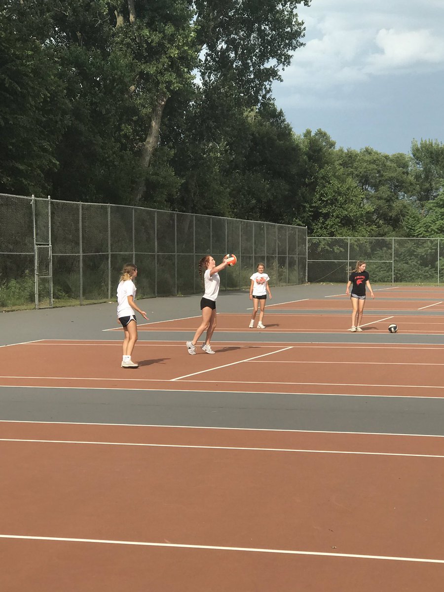 easthighvball's tweet photo. The final day of Leadership Camp was the best. Understanding the team vision and keeping that in mind is what will get teams to the finish line. #RaiderMode https://t.co/DEfc9QEpfO