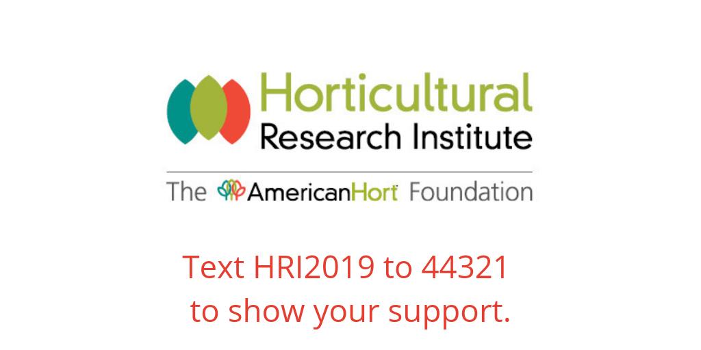 HortResearch's tweet photo. No amount is too small to grow our industry's future! Text HRI2019 to 44321 or join us at the HRI donor appreciation reception tomorrow night during #Cultivate19! #ResearchMatters #SupportHRI https://t.co/ArNrPnGWGA