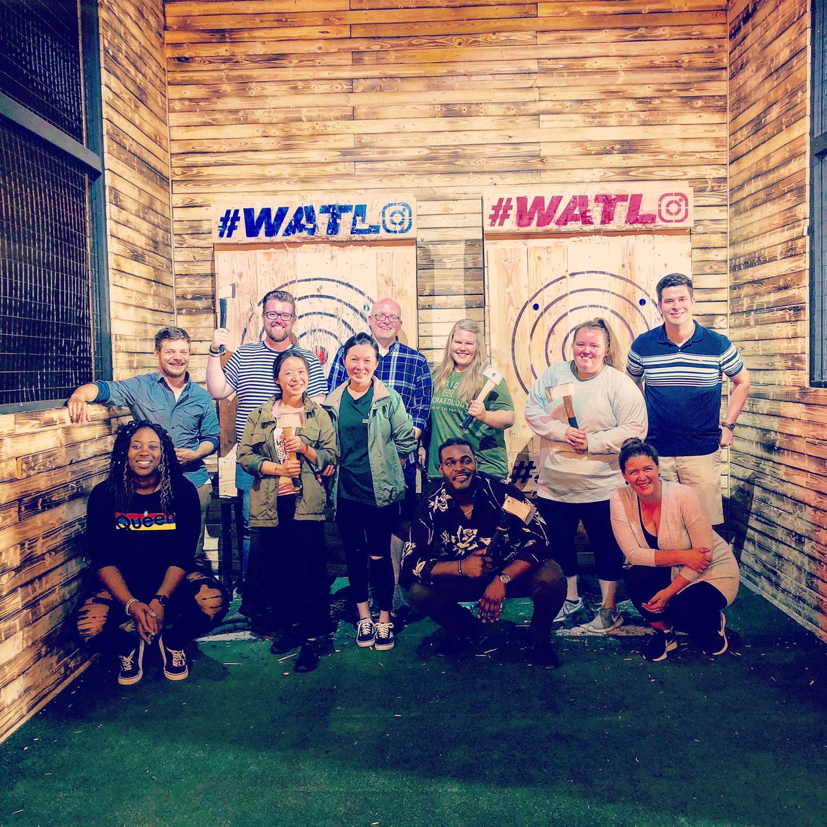 The OSL staff enjoyed a staff bonding event tonight at Bad Axe Throwing in Camillus (15 minutes from main campus!) 
What a BLAST! 🎯