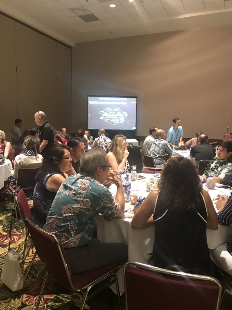 Educators at ELI brainstorming teacher recruiting ideas💡