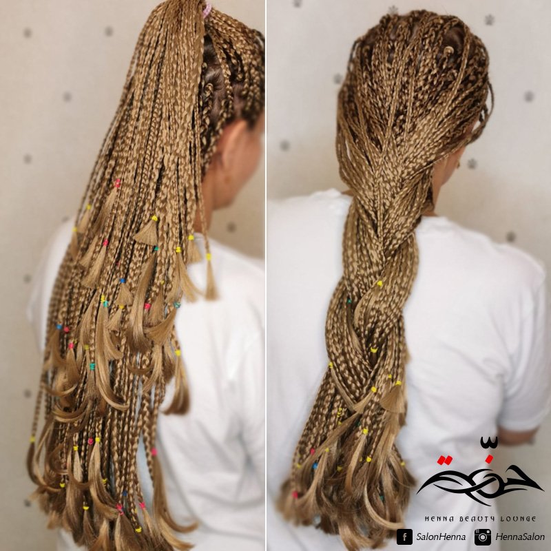 ضفائر "جدايل" شعر 
نهتم بالتفاصيل ونرتبها لك حسب رغبتك
#صالون_حنة #Hennasalon