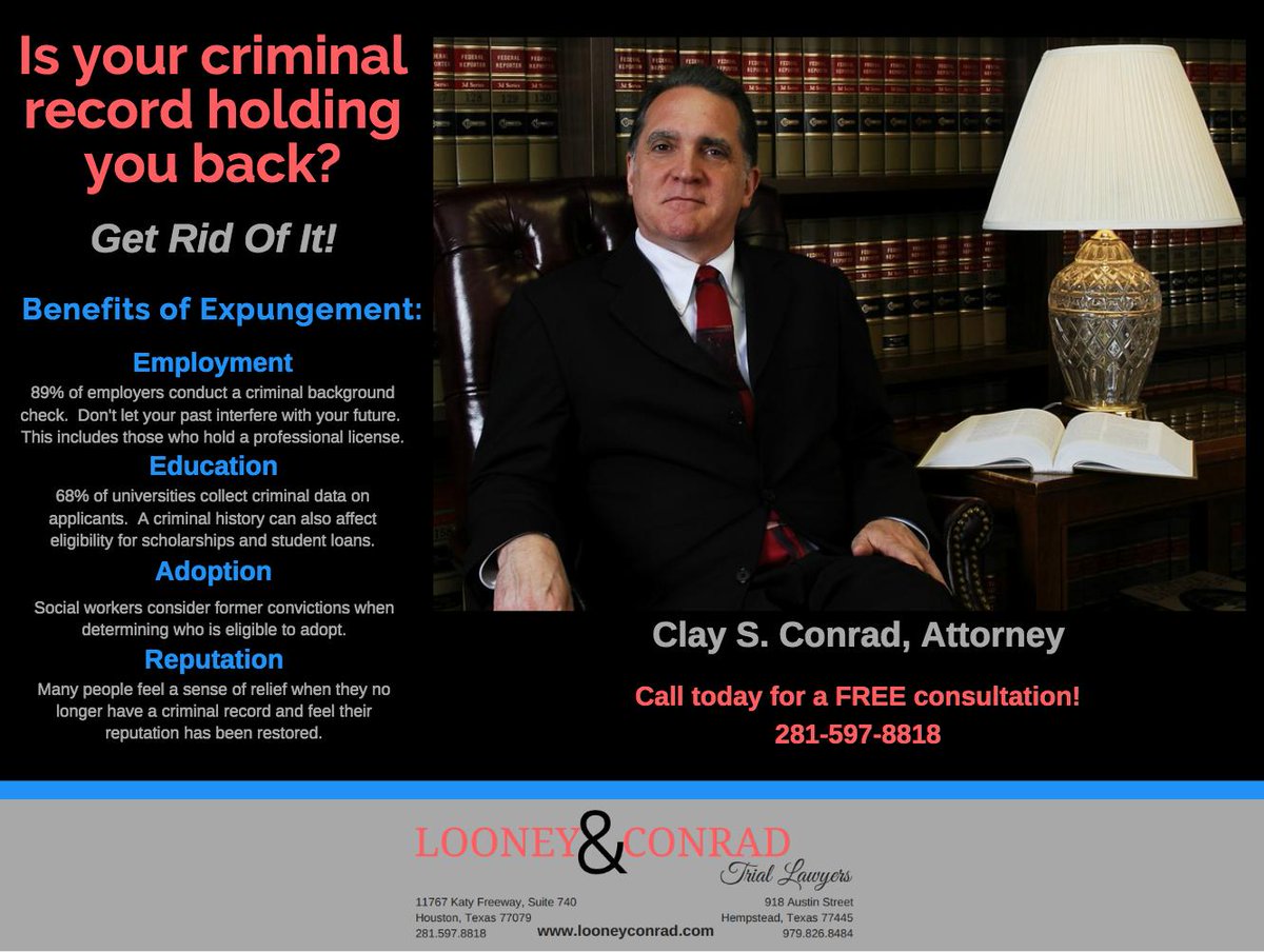 LooneyConrad's tweet image. #ExpungementLawyers
#ExpungementAttorneys
#ClearMyRecord
#AppealLawyers
#AppealAttorneys
#FreeLegalConsultation
ow.ly/eVeS30oZ02r