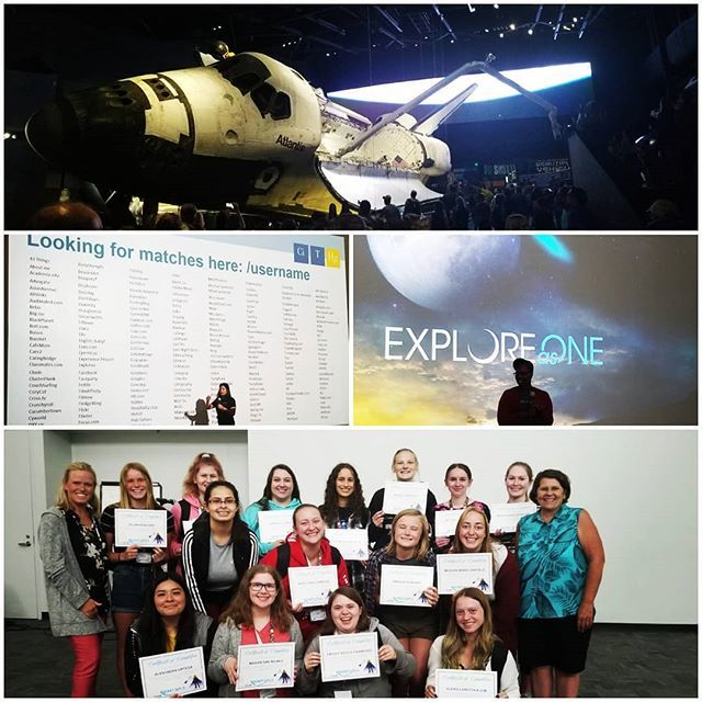 Day 3 of <a href="/dakota_state/">DAKOTA  STATE  </a> <a href="/cybhergirls/">Cybhergirls</a> Rocket Girls Cyberspace Camp fueled by <a href="/att/">AT&T</a>! @hetheringtongroup talking about investigations, <a href="/nasakennedy/">NASA's Kennedy Space Center</a> CISO Tamico Fletcher discussing incidents and cyber careers, presentations on exif data, hacking and more! Also… ift.tt/30pNAFk