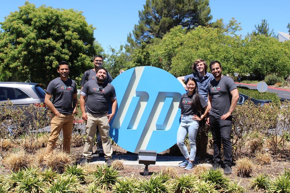 codingclasses's tweet image. Code With Us @ Hewlett Packard&apos;s &quot;Bring your child to work&quot; day, 2019! What a fun day!
😀