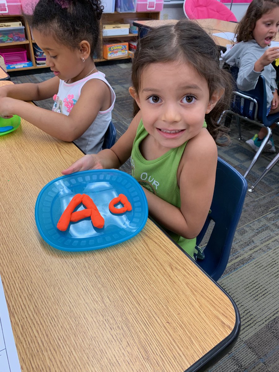 MrsBoosSMSD's tweet photo. Jumpstart Week #1 is complete! Working hard on our letters and numbers! #SMSDJumpstart2019 @BrookridgeSMSD https://t.co/SIQHXoSLOD