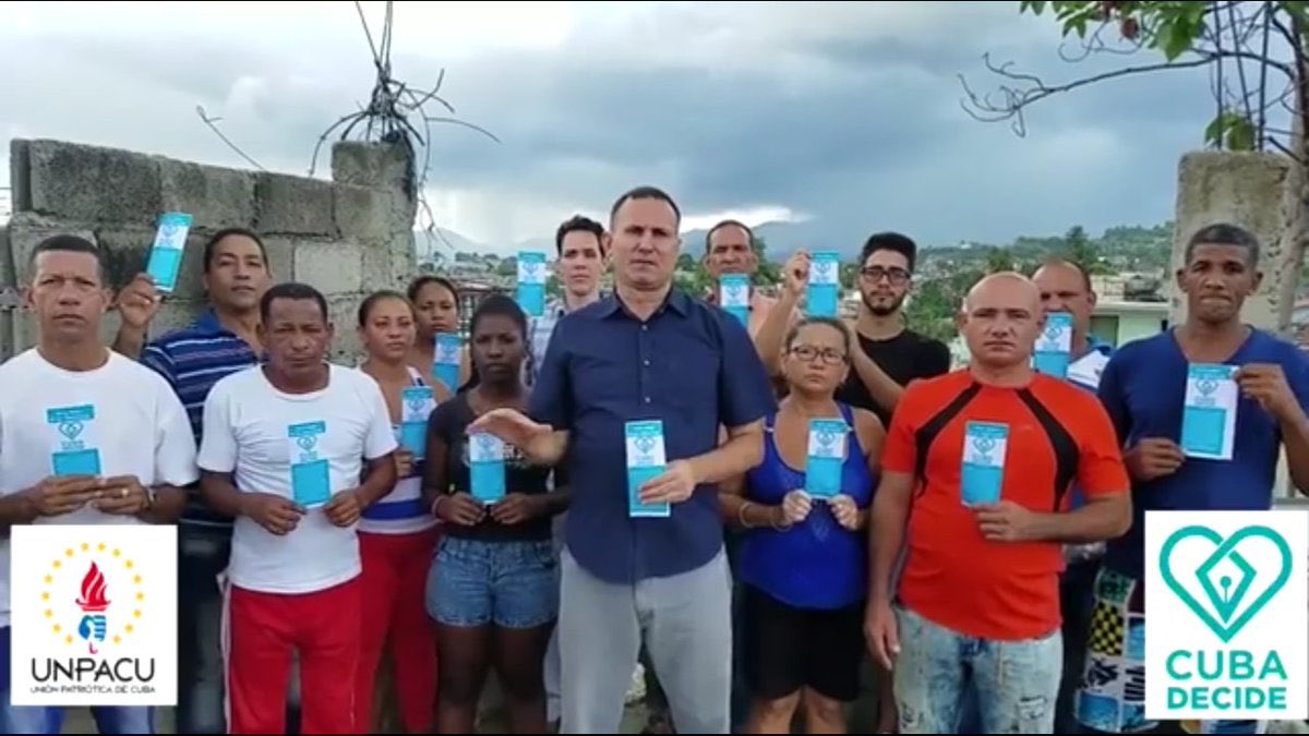 liettysrachel's tweet photo. #UNPACU 
#CambioDeSistema
#AlertaJoven
#CubaDecide libertad!!!! #ProhibidoOlvidar 
#Remolcador13deMarzo @DiazCanelB @jdanielferrer @IdaysiCapote @voiceofcanf @Liusantiesteban https://t.co/5gzGvReupr