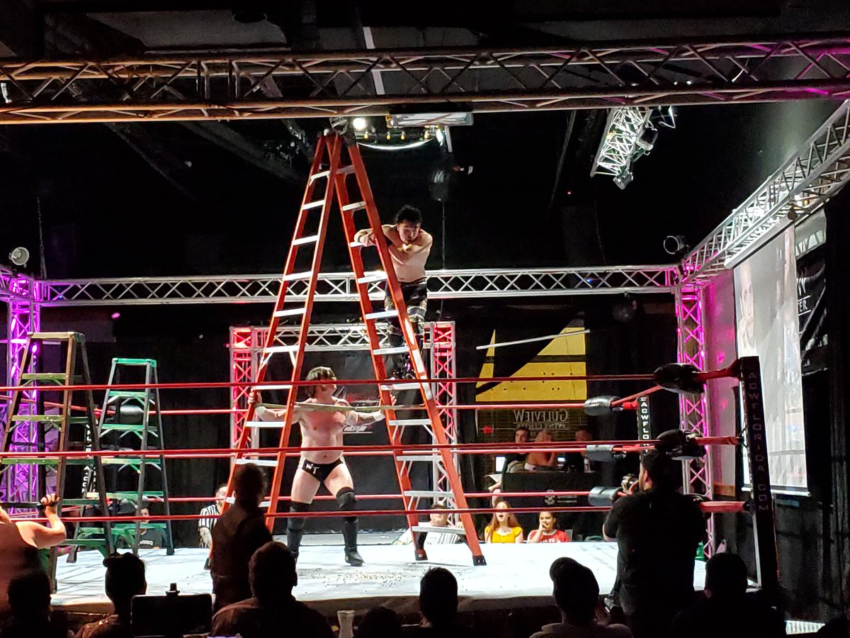 mlking89's tweet photo. Every match I've seen @wolfydeadbeat in he puts it all out there, no exception vs @antiluchador at The Sexiest Show Ever! @GCW420 #RexBacchus https://t.co/Ec53hTCFwN