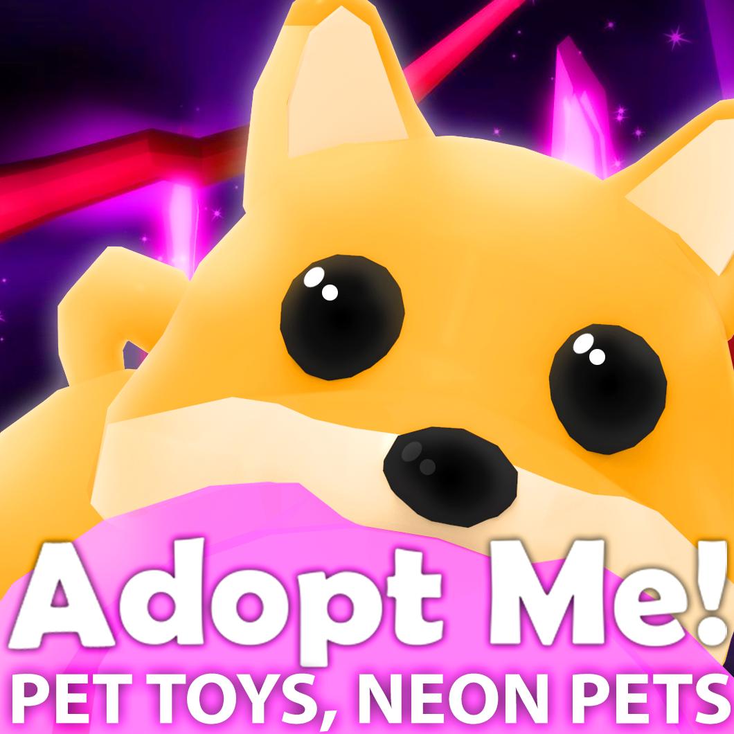 Bethink On Twitter New Adopt Me Pet Toys And Neon Pets Newfissy Tactful Roblox Robloxdev