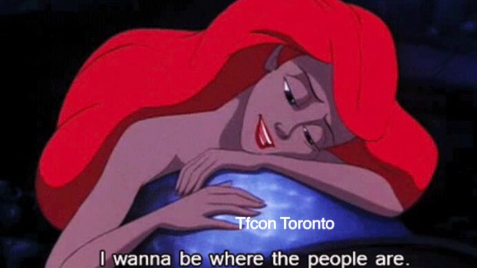 Firsteraid's tweet image. How it feels to not be in Toronto this weekend: