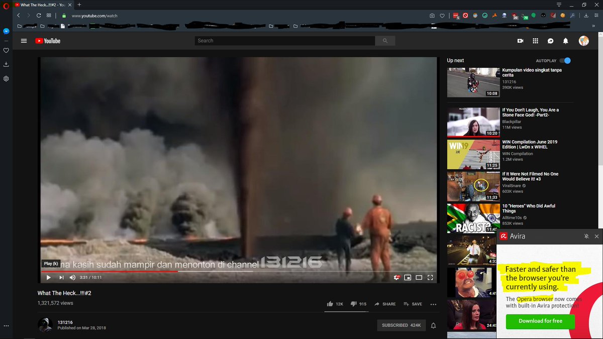truefoxtyke's tweet image. Oh really @Avira more secure huh? Guess it's easier to fire a generic than to actually look to see what my default browser is... SMH 🙄#badprogrammer #avira @opera
