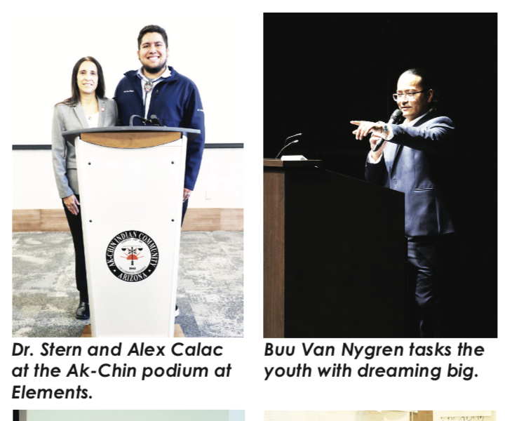 ajcalac's tweet photo. Honored to be featured in this month's edition of the Ak-Chin O'odham Runner – thank you @NABIFoundation for inviting me to speak about my journey to medical school! #GenerationIndigenous https://t.co/DS5rV6DaXT