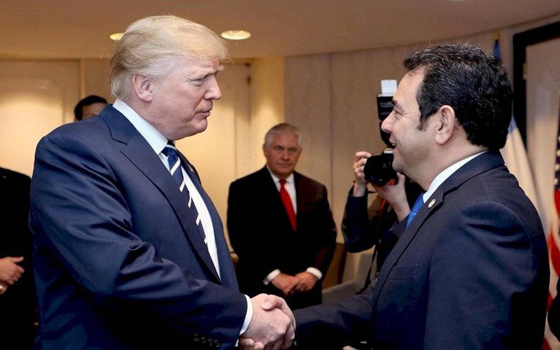 Trump hablará sobre migración con presidente de Guatemala en la Casa Blanca

bit.ly/2Y57Azi
