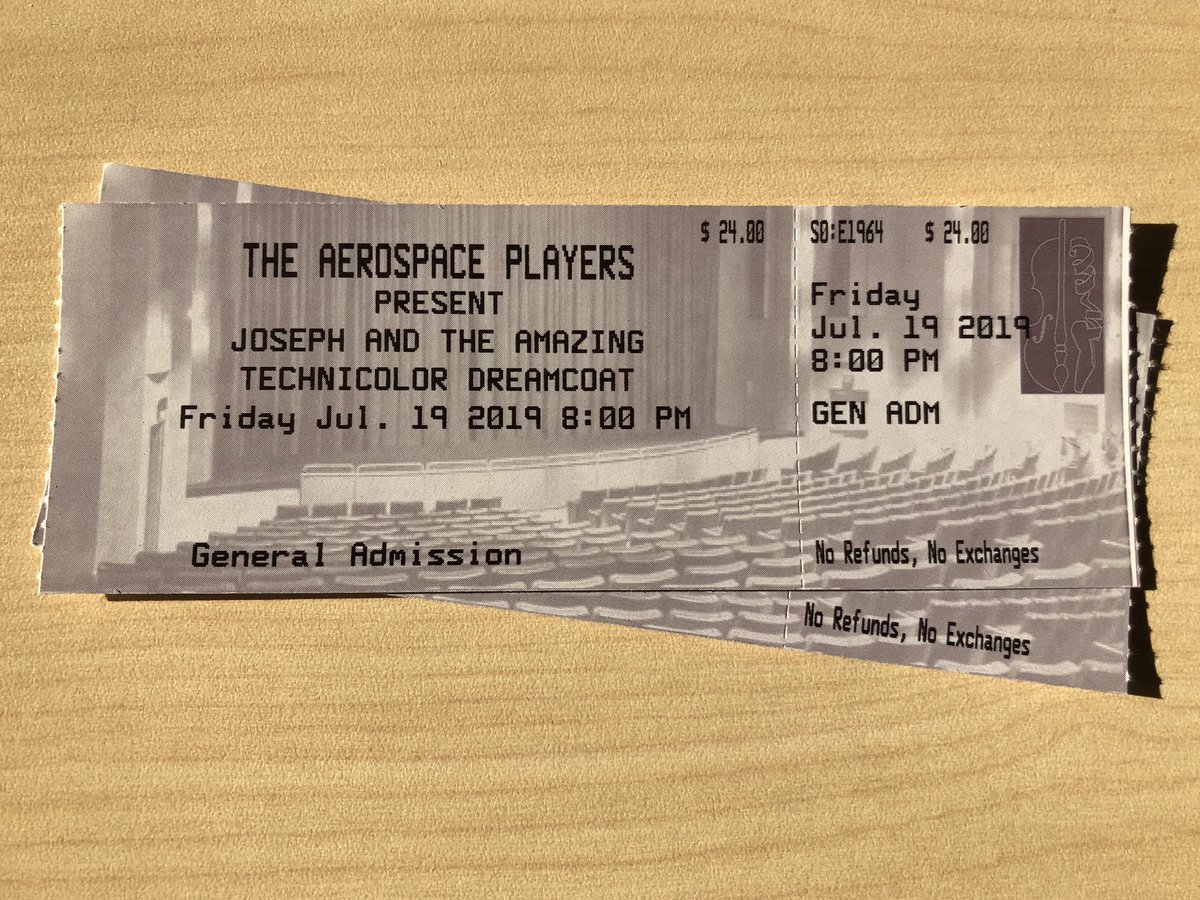 aerolanger's tweet photo. Looking forward to seeing the Aerospace Players’ production of Joseph and the Amazing Technicolor Dreamcoat! 

https://t.co/HwGiomUrVi https://t.co/1HEmGgk0A2