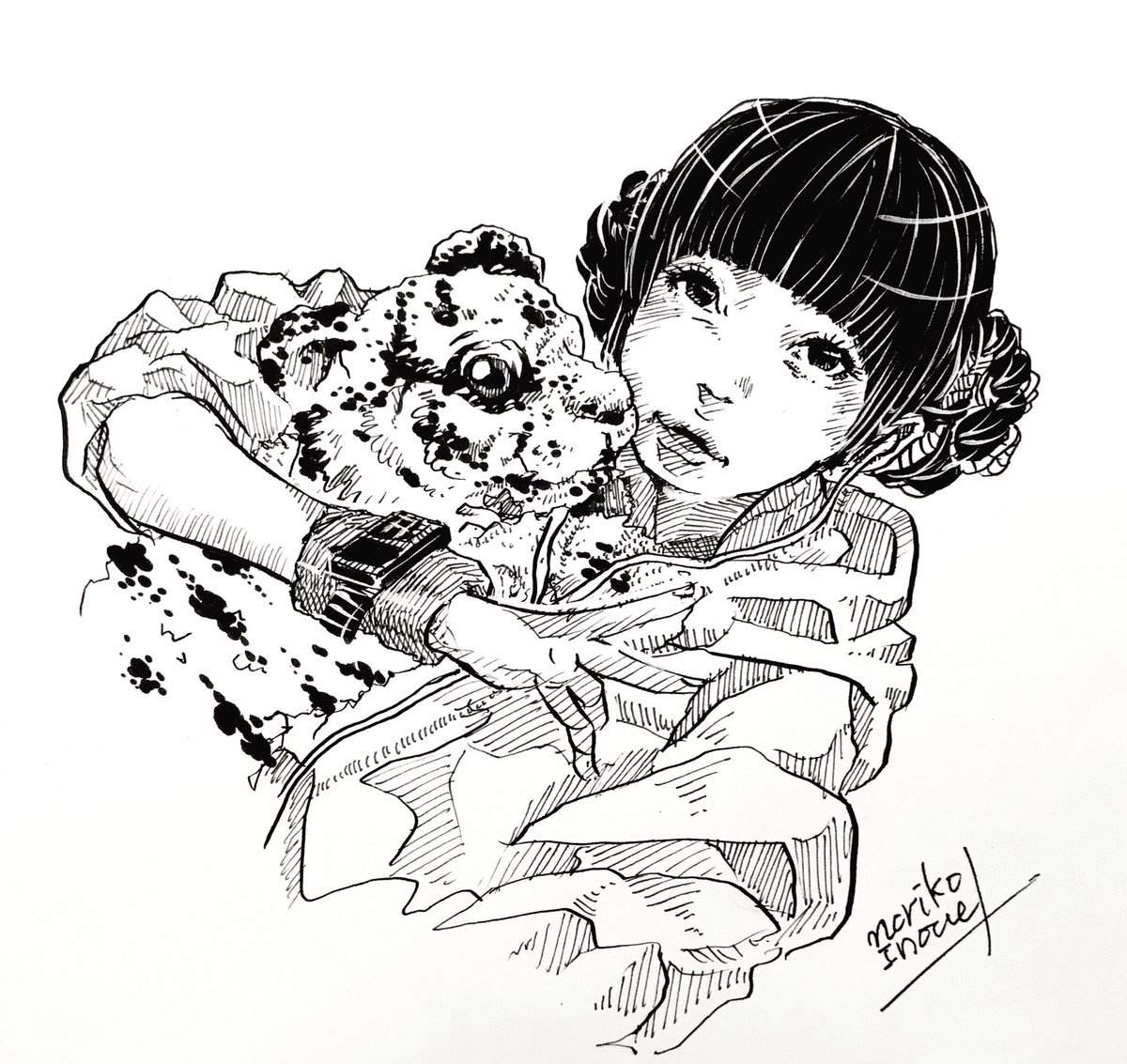 Twitter पर イノウエノリコ おはよー いつも絵を見て下さってありがとうございます イノウエノリコの絵 でんぱ組 でんぱ組inc 藤崎彩音 ピンキー アナログ画 イラスト 絵 アナログ絵 絵描きさんとつながりたい イラスト好きな人と繋がりたい イラスト