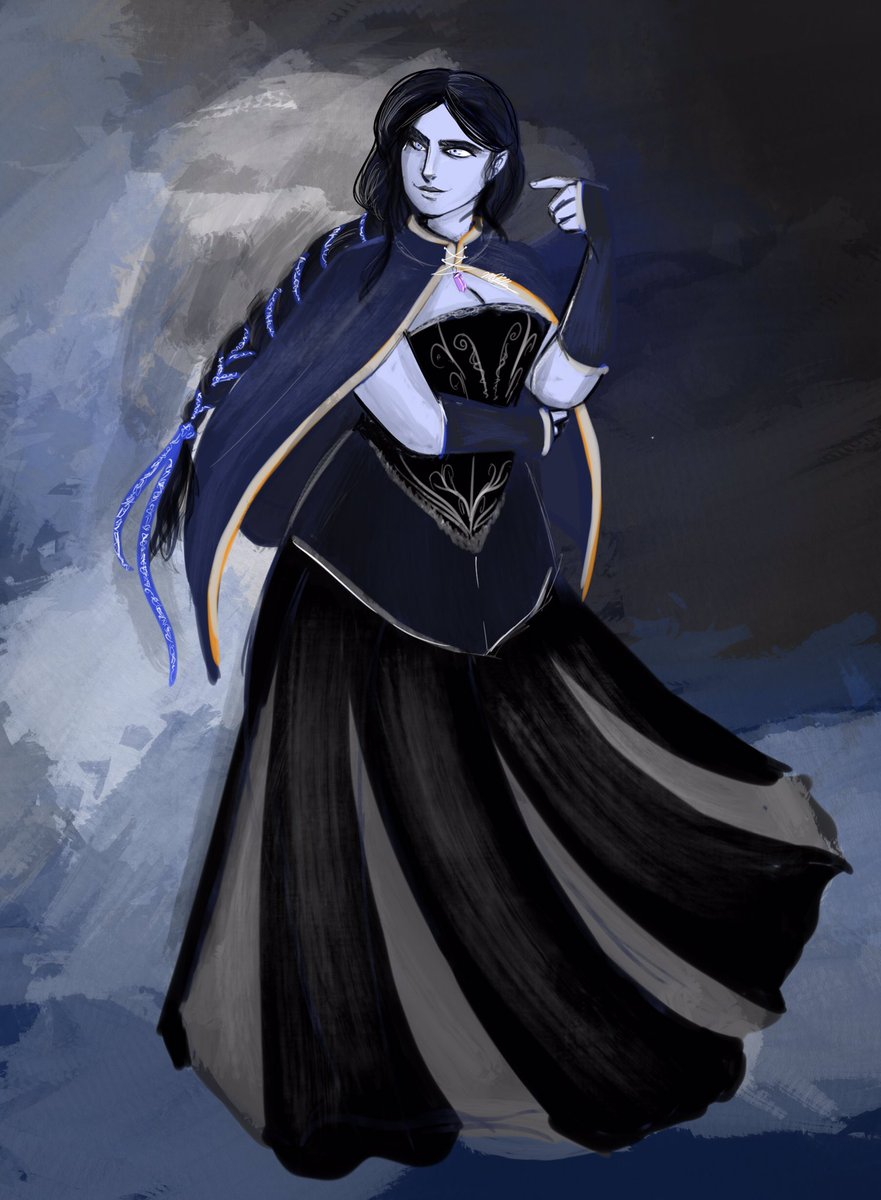 owlsifer's tweet photo. This is Noemi, vampire wizard, and you can meet her on #GoreofRavnica
https://t.co/Z4EMoDDDlt
Featuring @chaoticrogue @Chaoshand56 @ArchmageDerek @micahdraws @RY0MASA and DM @ProDMJoey
CW violence, language, BDSM, suggestive content, sexy tieflings
#DnD #GoRCast https://t.co/hWTaNiABAY