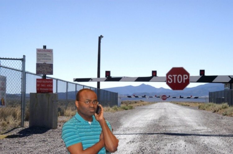 When you go to Area 51 and no one shows up