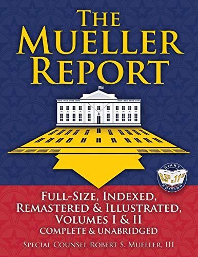 CarlileMediaUS's tweet photo. The second edition of our superlative version of the #MuellerReport is out now -- giant FULL-SIZE 8.5"x11" edition with our unique index of over 1,000 people, places and entities referenced in the investigation! #trump #fbi https://t.co/SYH6ItvQqC https://t.co/YIZA2IdoWk