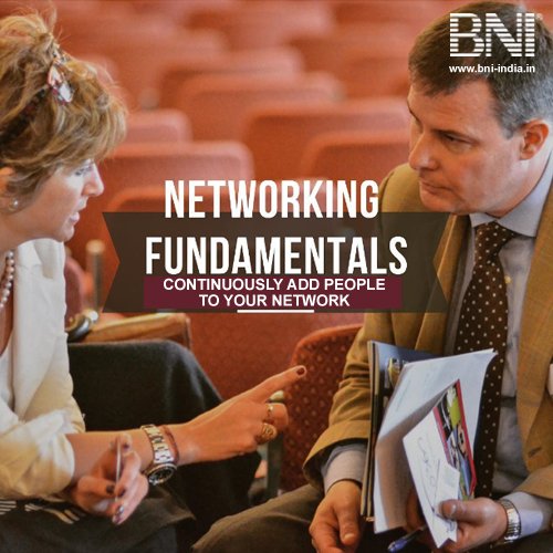BNIindia's tweet image. #NetworkingFundamentals 2: Continuously add people to your network – The more connections you have, the more referrals you can generate for others. #Repost BNI Global, Instagram