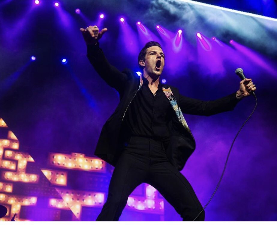 danajacobson's tweet photo. Our @CBSThisMorning Saturday #SaturdaySessions ... wait for it.. @thekillers !!! Plus the backstory on @Summerfest the world’s largest music festival &amp; site of our special performance. My 1st #summerfest trip was a great one including time w/@youngthegiant just before headlining! https://t.co/zuNXpddQPJ
