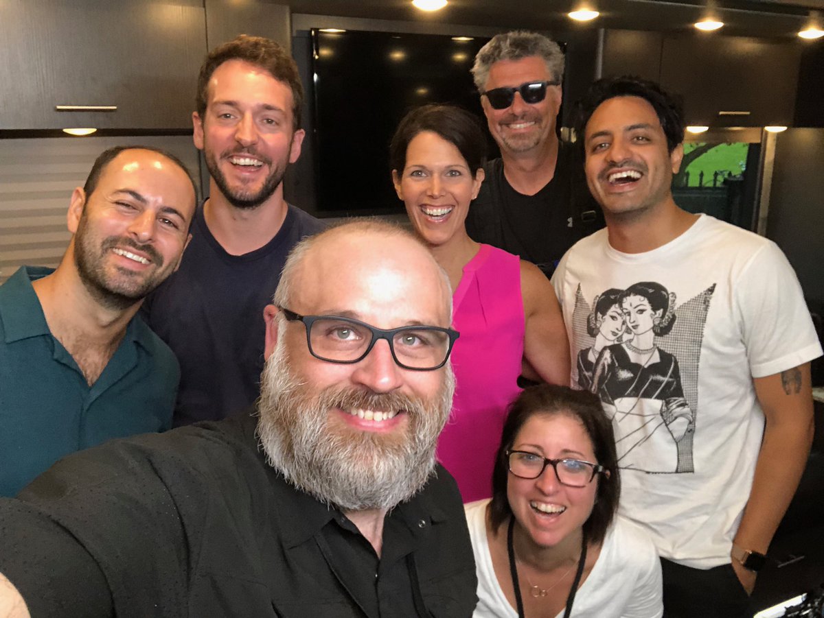 danajacobson's tweet photo. Our @CBSThisMorning Saturday #SaturdaySessions ... wait for it.. @thekillers !!! Plus the backstory on @Summerfest the world’s largest music festival &amp; site of our special performance. My 1st #summerfest trip was a great one including time w/@youngthegiant just before headlining! https://t.co/zuNXpddQPJ